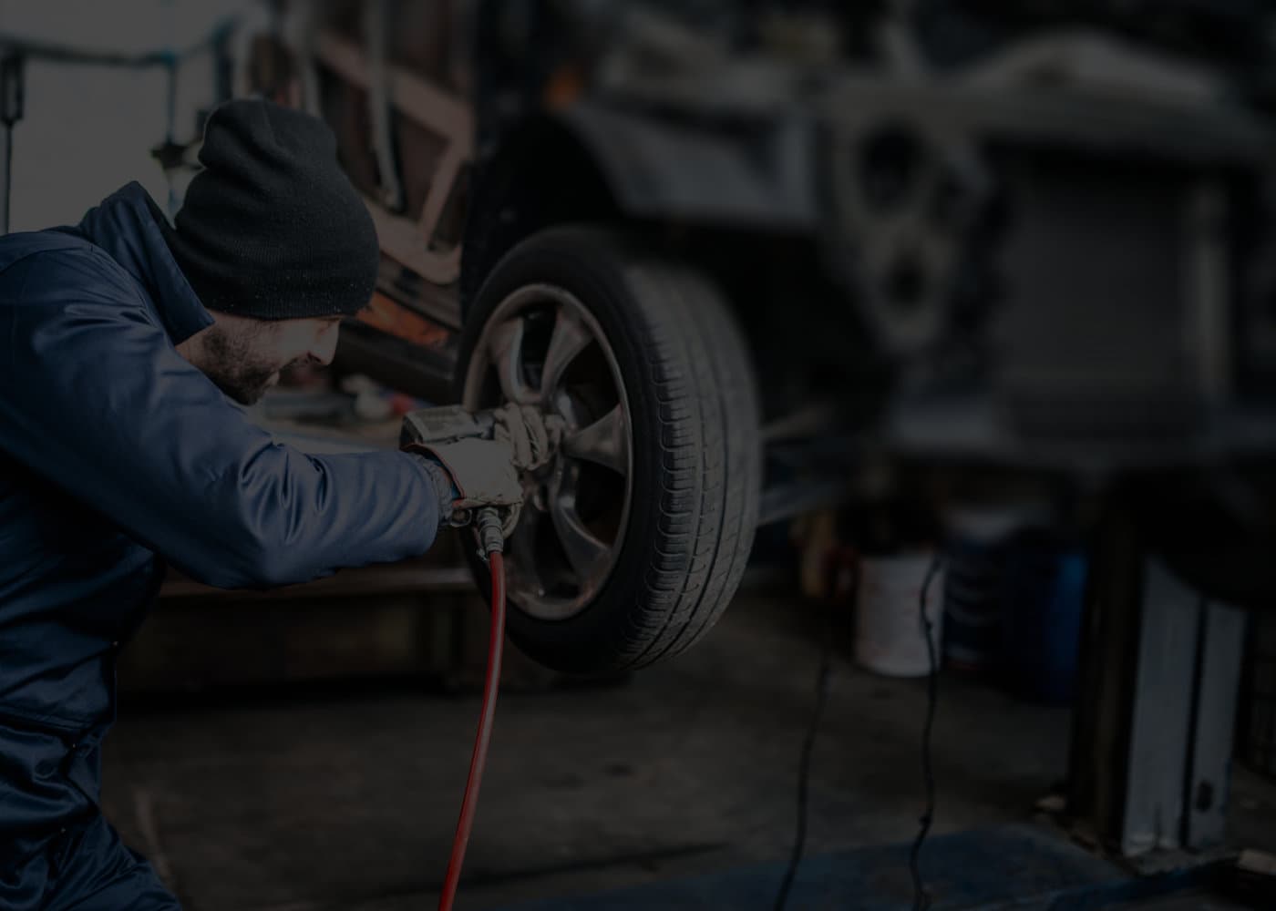 Servicio de neumáticos — imagen del sitio Jotamotors